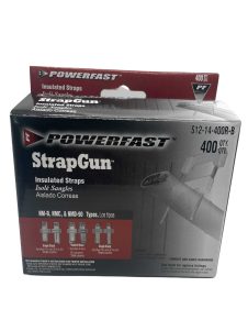 PowerFast 1214NME Cable Tacker Insulated Cable Staples (400pk)